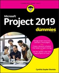 Microsoft Project 2019 For Dummies цена и информация | Книги по экономике | pigu.lt