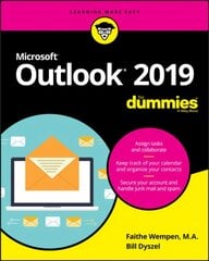 Outlook 2019 For Dummies цена и информация | Книги по экономике | pigu.lt