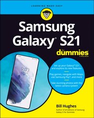 Samsung Galaxy S21 For Dummies цена и информация | Книги по экономике | pigu.lt