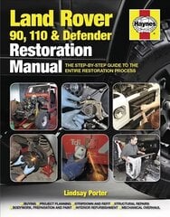 Land Rover 90, 110 & Defender Restoration Manual: Step-by-step guidance for owners and restorers цена и информация | Путеводители, путешествия | pigu.lt