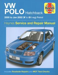 VW Polo Hatchback Petrol Service And Repair Manual: 00-02 kaina ir informacija | Kelionių vadovai, aprašymai | pigu.lt