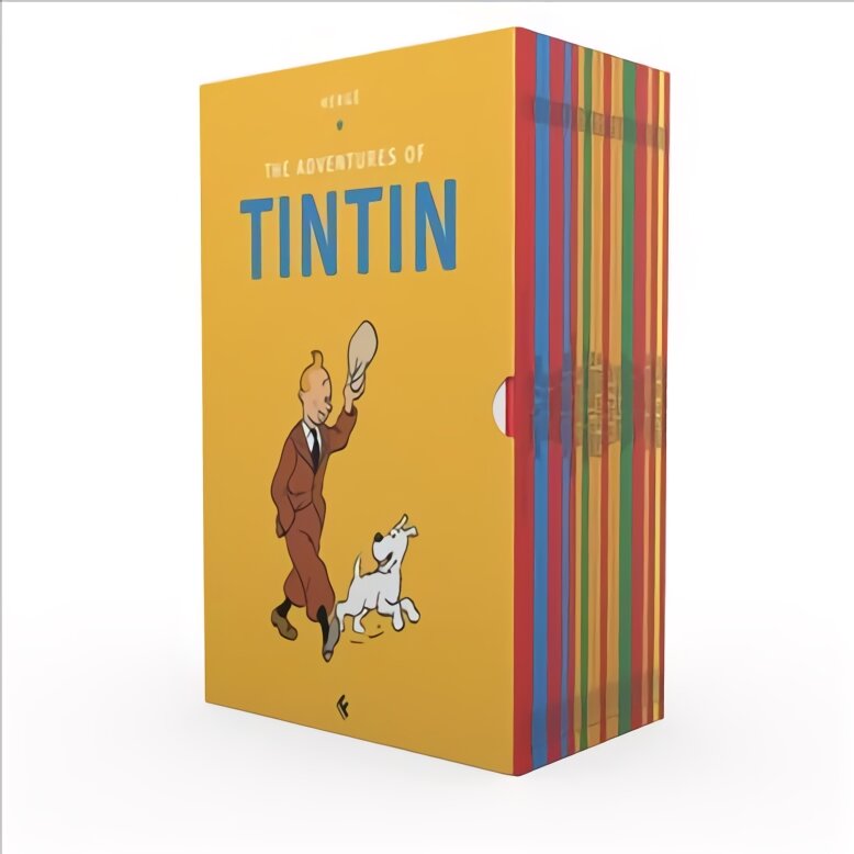 Tintin Paperback Boxed Set 23 titles kaina ir informacija | Knygos paaugliams ir jaunimui | pigu.lt