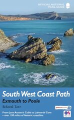 South West Coast Path: Exmouth to Poole: National Trail Guide Re-issue kaina ir informacija | Kelionių vadovai, aprašymai | pigu.lt