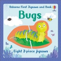 Usborne First Jigsaws And Book: Bugs: Bugs цена и информация | Книги для малышей | pigu.lt