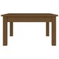 Kavos staliukas, Pušies masyvas, 55x55x30cm, medaus ruda kaina ir informacija | Kavos staliukai | pigu.lt
