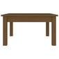 Kavos staliukas, Pušies masyvas, 55x55x30cm, medaus ruda kaina ir informacija | Kavos staliukai | pigu.lt