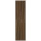 Drabužių spinta, Apdirbta mediena, 100x50x200cm, ruda ąžuolo spalva kaina ir informacija | Spintos | pigu.lt