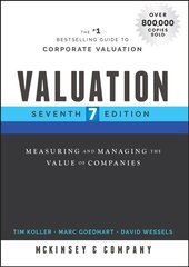 Valuation: Measuring and Managing the Value of Companies 7th Edition цена и информация | Книги по экономике | pigu.lt