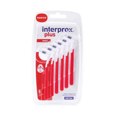 Tarpdančių šepetėlis Interprox Plus Maxi, 6 vnt. цена и информация | Зубные щетки, пасты | pigu.lt