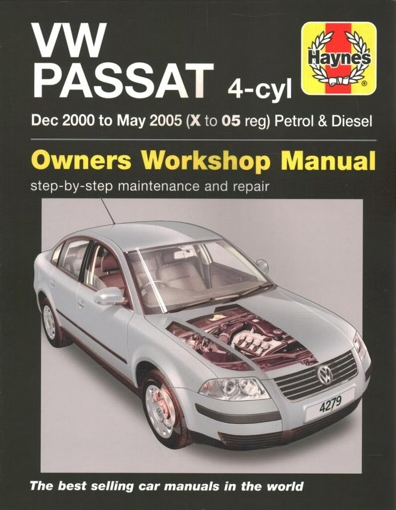 VW Passat Petrol And Diesel Service And Repair Man: 00-05 цена и информация | Kelionių vadovai, aprašymai | pigu.lt