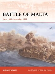 Battle of Malta: June 1940-November 1942 kaina ir informacija | Istorinės knygos | pigu.lt