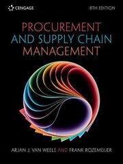 Procurement and Supply Chain Management 8th edition kaina ir informacija | Ekonomikos knygos | pigu.lt