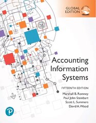 Accounting Information Systems, Global Edition 15th edition kaina ir informacija | Ekonomikos knygos | pigu.lt