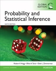 Probability and Statistical Inference, Global Edition 9th edition цена и информация | Книги по экономике | pigu.lt