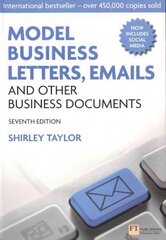 Model Business Letters, Emails and Other Business Documents: Model Business Letters, Emails and Other Business Documents 7th edition цена и информация | Книги по экономике | pigu.lt