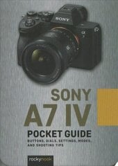 Sony a7 IV: Pocket Guide: Buttons, Dials, Settings, Modes, and Shooting Tips цена и информация | Книги по фотографии | pigu.lt