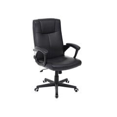 Moderni biuro kėdė su svirties funkcija SONGMICS PU OBG32B kaina ir informacija | Biuro kėdės | pigu.lt