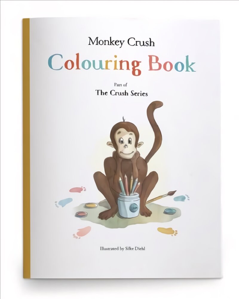 Monkey Crush Series Colouring Book 2nd ed. цена и информация | Knygos mažiesiems | pigu.lt