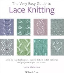 Very Easy Guide to Lace Knitting: Step-By-Step Techniques, Easy-to-Follow Stitch Patterns and Projects to Get   You Started цена и информация | Книги о питании и здоровом образе жизни | pigu.lt