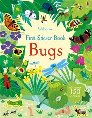 First Sticker Book Bugs цена и информация | Книги для самых маленьких | pigu.lt