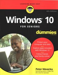 Windows 10 For Seniors For Dummies, 4th Edition 4th Edition kaina ir informacija | Ekonomikos knygos | pigu.lt