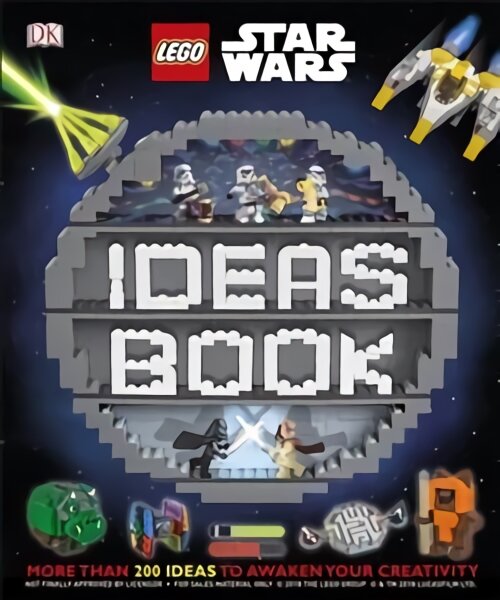 LEGO Star Wars Ideas Book: More than 200 Games, Activities, and Building Ideas цена и информация | Knygos mažiesiems | pigu.lt