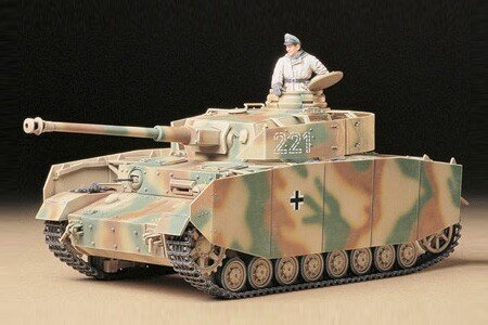 Plastikinis tanko modelis - pz Kpfw IV Ausf. H Early Ver. kaina ir informacija | Kolekciniai modeliukai | pigu.lt