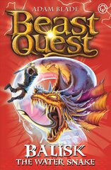 Beast Quest: Balisk the Water Snake: Series 8 Book 1, Series 8 Book 1 цена и информация | Книги для подростков  | pigu.lt