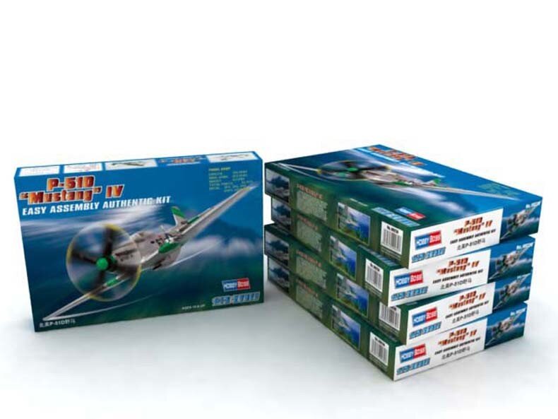 Hobby Boss Plastikinis modelis P-51D Mustang IV kaina ir informacija | Kolekciniai modeliukai | pigu.lt