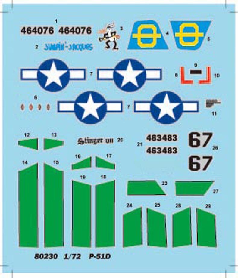 Hobby Boss Plastikinis modelis P-51D Mustang IV kaina ir informacija | Kolekciniai modeliukai | pigu.lt