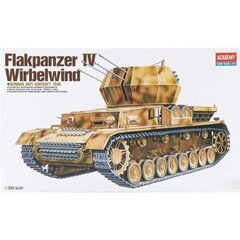 Klijuojamas modelis Academy Flakpanzer IV Wirbelwind, rudas kaina ir informacija | Klijuojami modeliai | pigu.lt