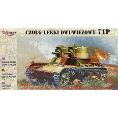 Mirage Двухбашенный легкий танк 7TP цена и информация | Склеиваемые модели | pigu.lt