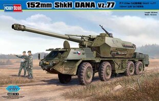 Hobby Boss 152мм Шх DANA vz.77 цена и информация | Склеиваемые модели | pigu.lt