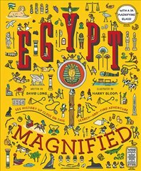 Egypt Magnified: With a 3x Magnifying Glass цена и информация | Книги для подростков  | pigu.lt