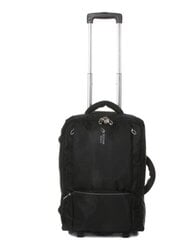 Kelioninis krepšys su ratukais Airtex 2931/20 , juodas цена и информация | Чемоданы, дорожные сумки | pigu.lt