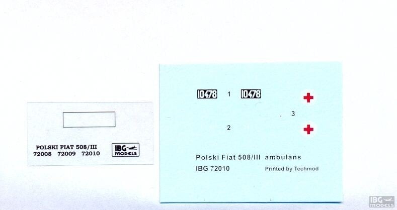 Ibg Lenkiškas greitosios pagalbos automobilis Fiat 508 / III kaina ir informacija | Kolekciniai modeliukai | pigu.lt