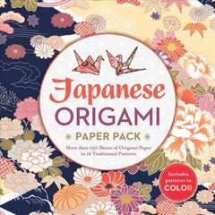 Japanese Origami Paper Pack: More than 250 Sheets of Origami Paper in 16 Traditional Patterns kaina ir informacija | Knygos apie sveiką gyvenseną ir mitybą | pigu.lt