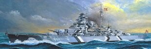 Klijuojamas modelis Academy Battleship Tirpit, pilkas kaina ir informacija | Klijuojami modeliai | pigu.lt
