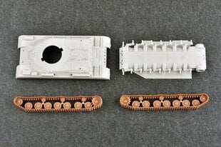Klijuojamas tanko modelis Trumpeter IS-4, pilkas kaina ir informacija | Konstruktoriai ir kaladėlės | pigu.lt