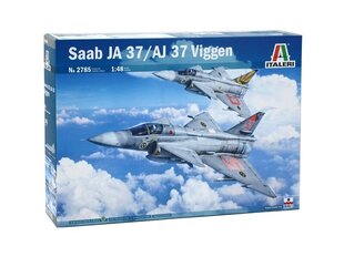 Klijuojamas modelis Italeri Saab JA 37/AJ 37 Viggen kaina ir informacija | Klijuojami modeliai | pigu.lt