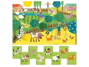 Dėlionė Headu 8+1 Farm kaina ir informacija | Dėlionės (puzzle) | pigu.lt