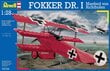 Revell Plastikinis modelis Fokker Dr. IR цена и информация | Kolekciniai modeliukai | pigu.lt