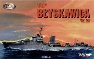 Mirage Пластиковая модель ORP Blyskawica wz 65 цена и информация | Склеиваемые модели | pigu.lt