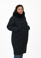 Пальто из плащевой ткани с капюшоном цена и информация | Женские пальто | pigu.lt