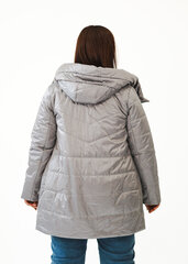 Куртка на синтепоне с косой застёжкой на молнии цена и информация | Женские куртки | pigu.lt