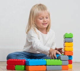 Statybiniai blokeliai Marioinex Junior Bricks, 40vnt kaina ir informacija | Konstruktoriai ir kaladėlės | pigu.lt