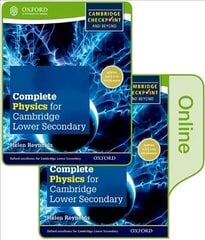 Complete Physics for Cambridge Lower Secondary: Print and Online Student Book (First Edition), Student Book цена и информация | Развивающие книги | pigu.lt