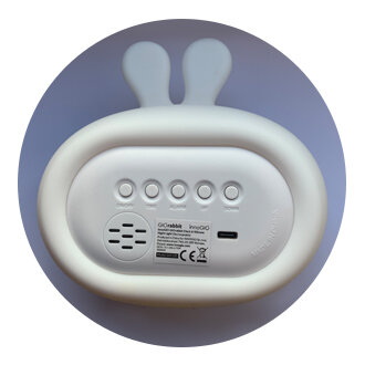 Silikoninė naktinė lemputė InnoGIO Rabbit, GIO-135 kaina ir informacija | Žaislai kūdikiams | pigu.lt