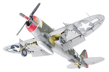 Tamiya P-47D Thunderbolt Razorback kaina ir informacija | Kolekciniai modeliukai | pigu.lt