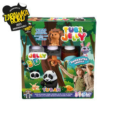 Набор для творчества Tubi Jelly - Животные (3 цвета), Tuban TU3320 цена и информация | Развивающие игрушки | pigu.lt